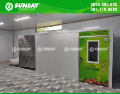 Cung cấp máy sấy lạnh công nghiệp 200kg cho khách hàng tại Phú Thọ